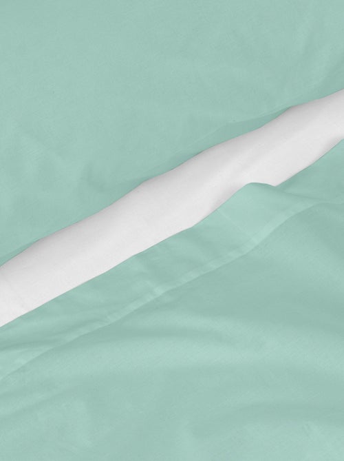 Parure de lit 2 pièces Basic "Happyfriday" - Kiabi