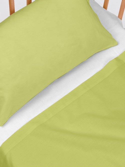 Parure de lit 2 pièces Basic Lit Bébé "Happyfriday" - Kiabi