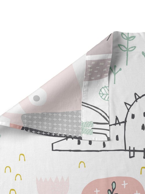 Parure de lit 2 pièces Best buddies "Happyfriday" - Kiabi