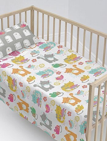 Linge de lit bébé Maison - taille 100X120 - Kiabi