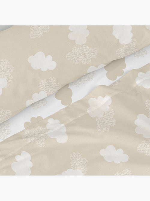Parure de lit 2 pièces Clouds "Happyfriday" - Kiabi