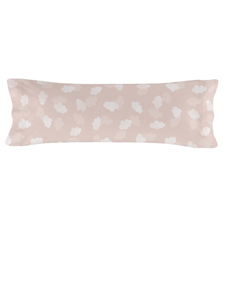 Parure de lit 2 pièces Clouds "Happyfriday" Rose - Kiabi