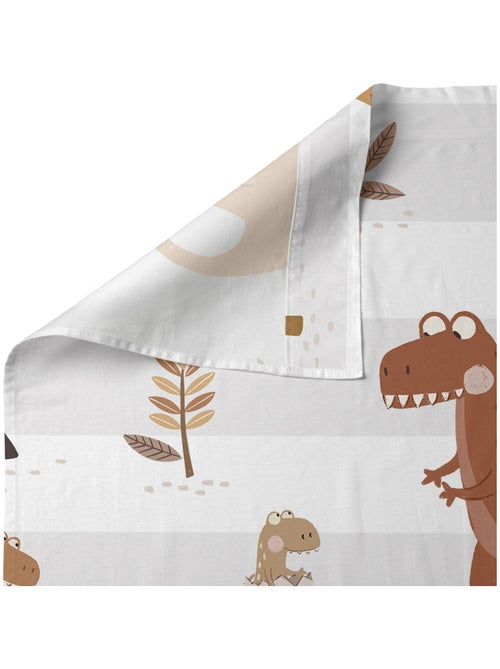 Parure de lit 2 pièces Dino family "Happyfriday" - Kiabi