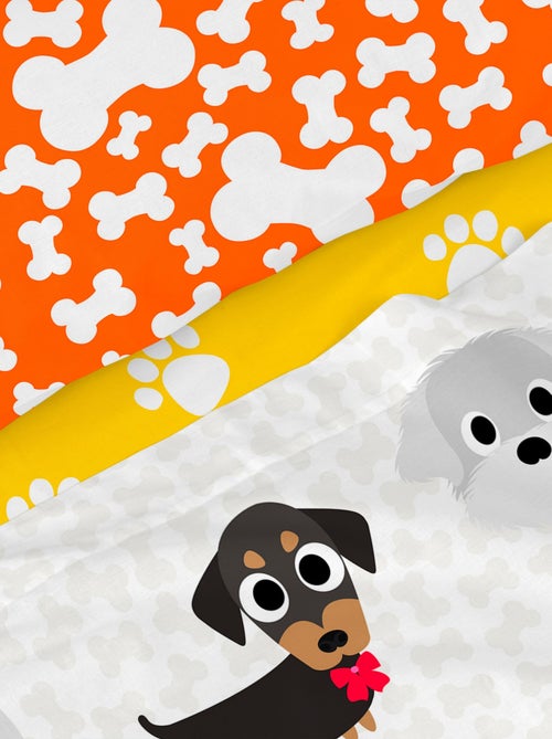 Parure de lit 2 pièces Dogs "Happyfriday" - Kiabi