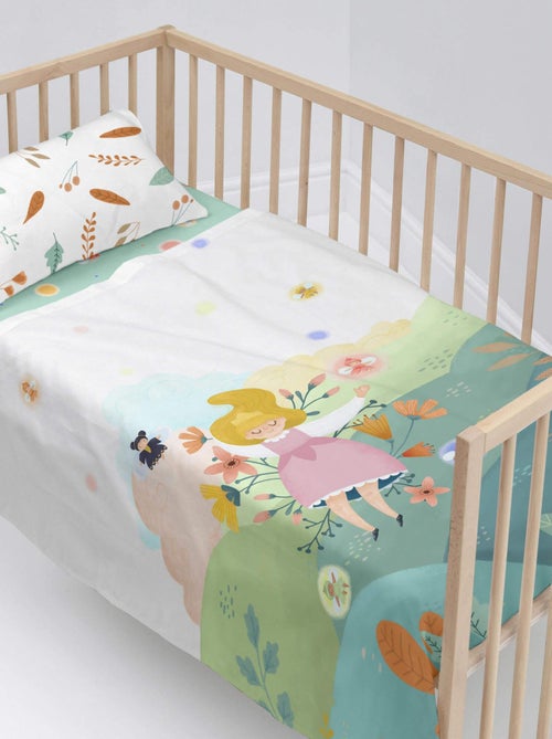 Parure de lit 2 pièces Dreaming Lit Bébé "Happyfriday" - Kiabi