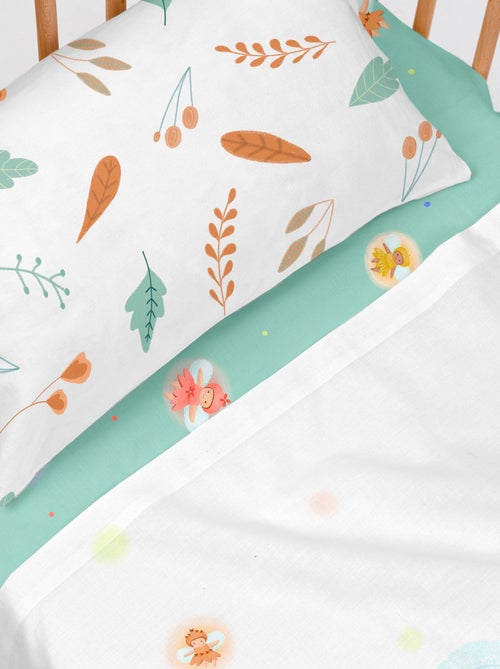 Parure de lit 2 pièces Dreaming Lit Bébé "Happyfriday" - Kiabi