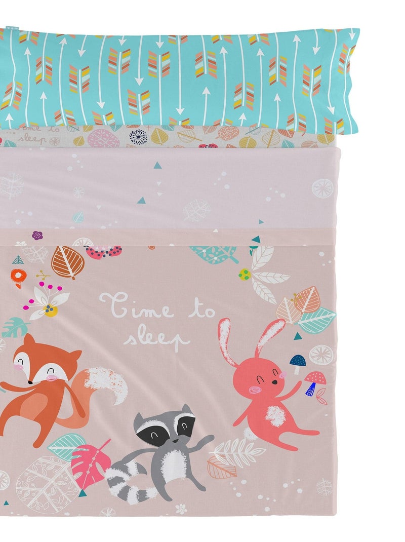 Parure de lit 2 pièces Fantasy "Happyfriday" Multicolore - Kiabi