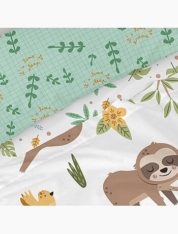 Parure de lit 2 pièces Happy sloth "Happyfriday