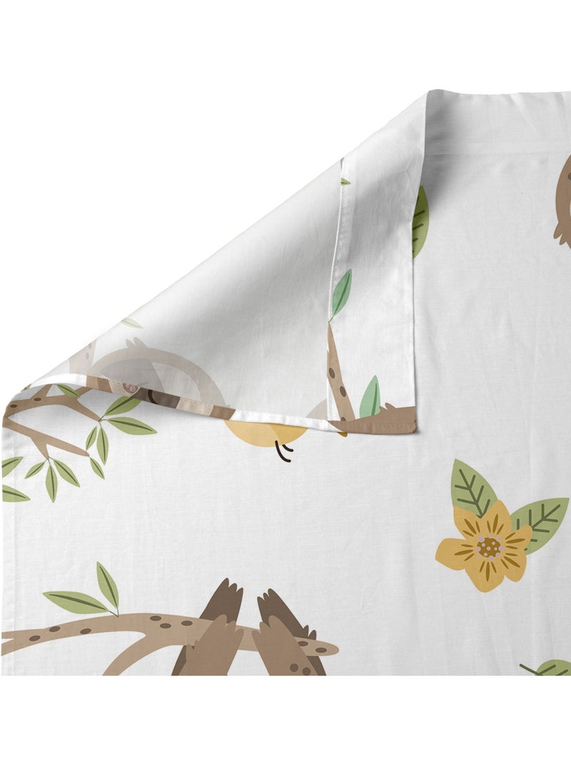 Parure de lit 2 pièces Happy sloth "Happyfriday" Multicolore - Kiabi