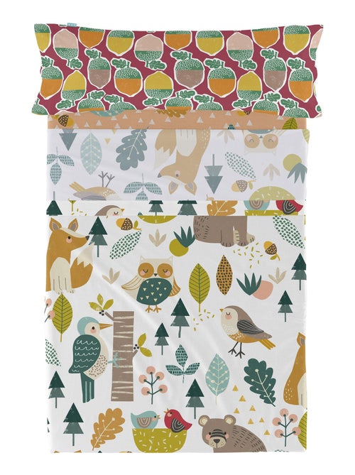 Parure de lit 2 pièces Harvestwood "Happyfriday" - Kiabi