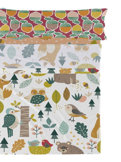 Parure de lit 2 pièces Harvestwood "Happyfriday" - Kiabi