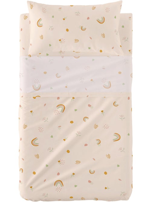 Parure de lit 2 pièces Iris Berceau "Happyfriday" - Kiabi