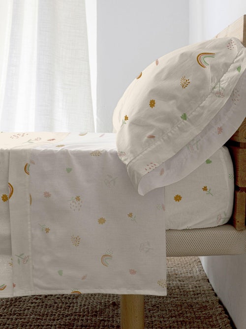 Parure de lit 2 pièces Iris "Happyfriday" - Kiabi