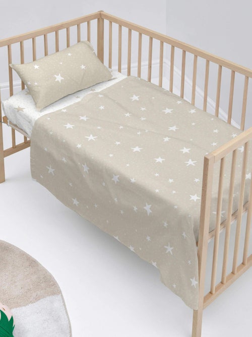 Parure de lit 2 pièces Little star Berceau "Happyfriday" - Kiabi