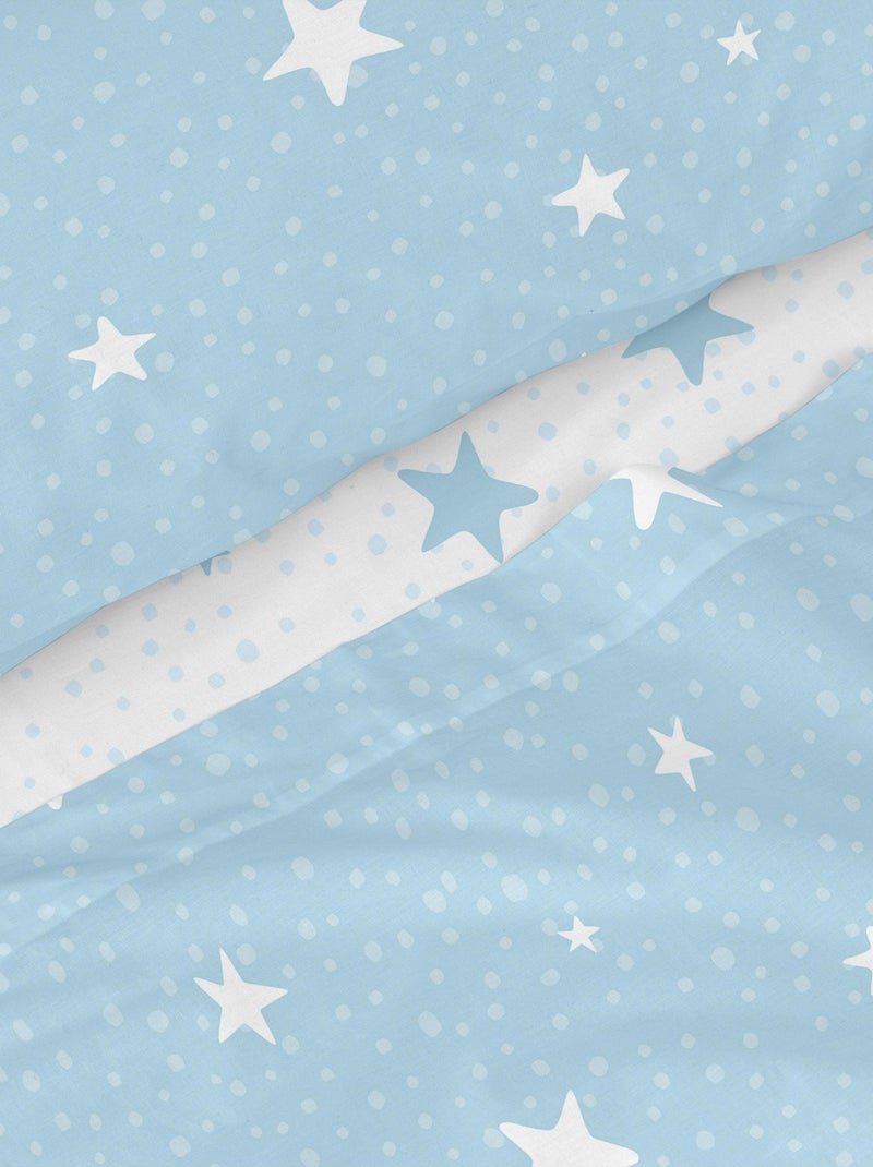 Parure de lit 2 pièces Little star "Happyfriday" Bleu - Kiabi