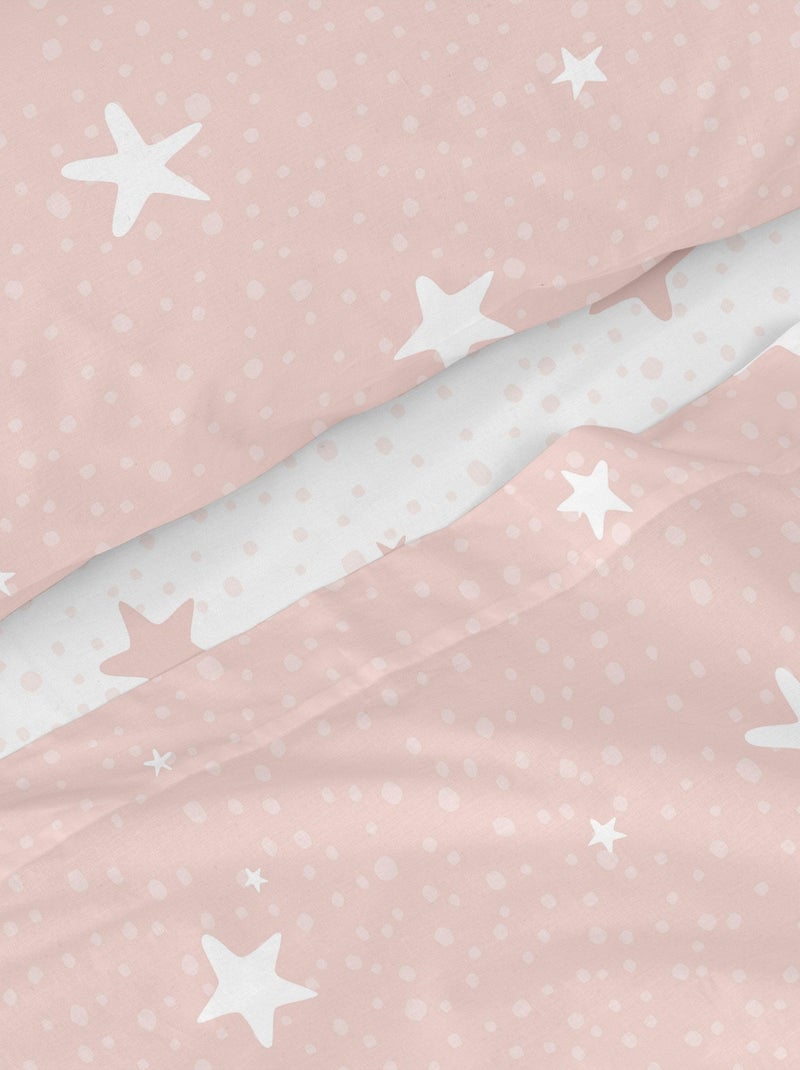 Parure de lit 2 pièces Little star "Happyfriday" Rose - Kiabi