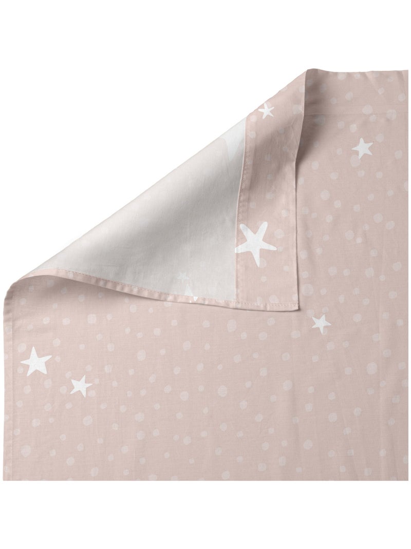 Parure de lit 2 pièces Little star "Happyfriday" Rose - Kiabi
