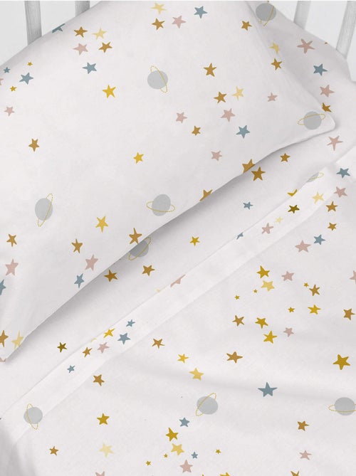 Parure de lit 2 pièces Saturn Lit Bébé "Happyfriday" - Kiabi
