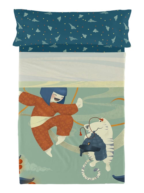 Parure de lit 2 pièces The warrior "Happyfriday" - Kiabi