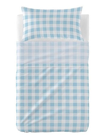 Parure de lit 2 pièces Vichy Berceau "Happyfriday