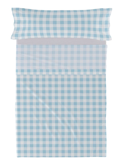 Parure de lit 2 pièces Vichy "Happyfriday" - Kiabi