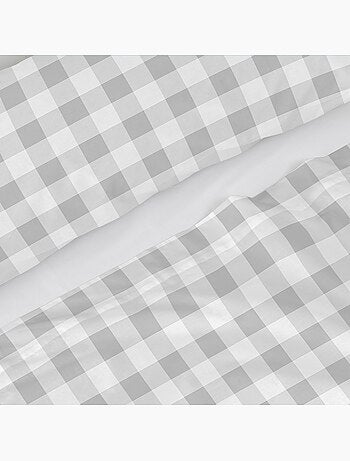 Parure de lit 2 pièces Vichy "Happyfriday