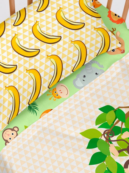 Parure de lit 2 pièces Wild Berceau "Happyfriday" - Kiabi