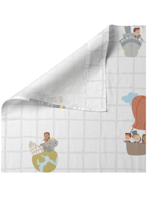 Parure de lit 2 pièces World trip "Happyfriday" - Kiabi