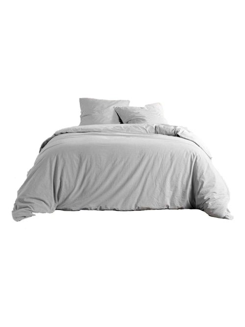 Parure de lit 2 places 100% coton GRANA - Kiabi