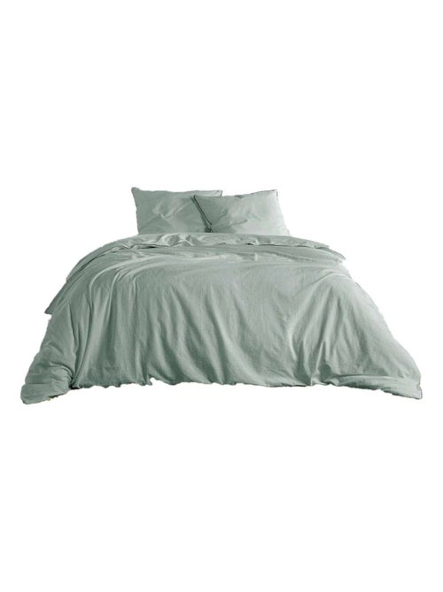 Parure de lit 2 places 100% coton GRANA - Kiabi