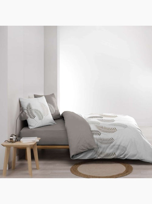Parure de lit 2 places 100% coton LAZY - Kiabi