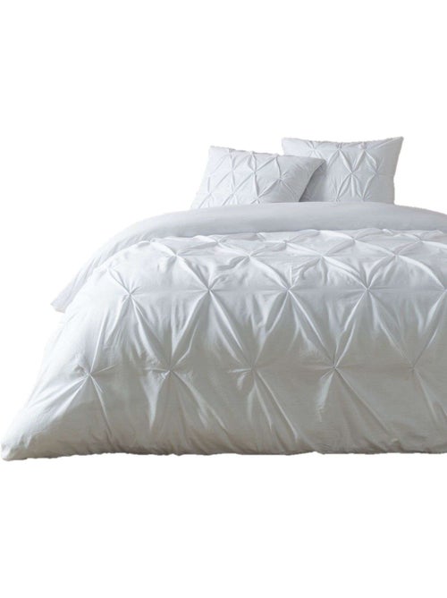 Parure de lit 2 places 100% coton LYNN - Kiabi