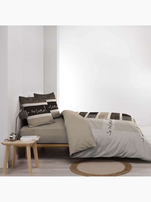 Parure de lit 2 places 100% coton MANALA - Kiabi