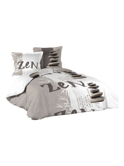 Parure de lit 2 places 100% coton NOMA - Kiabi
