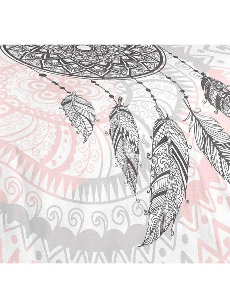 Parure de lit 2 places 100% coton PERRY Multicolore - Kiabi