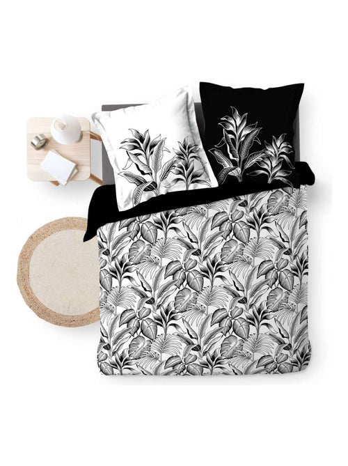 Parure de lit 2 places 100% coton PUNTA - Kiabi