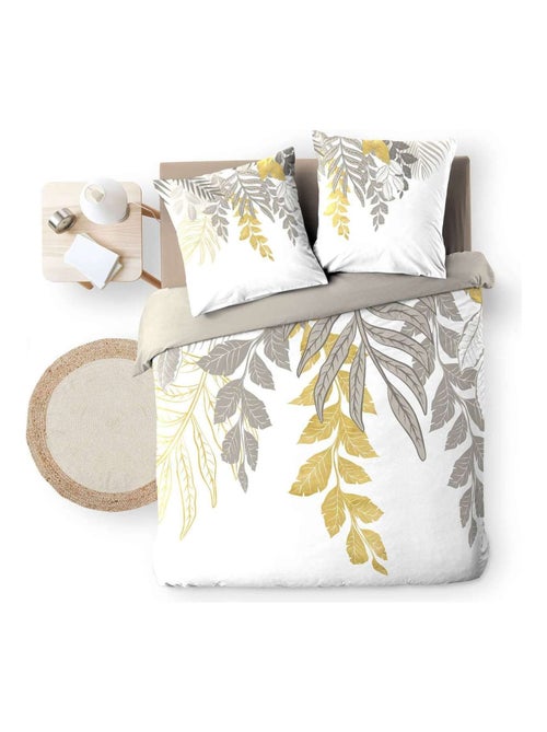 Parure de lit 2 places 100% coton REDD - Kiabi