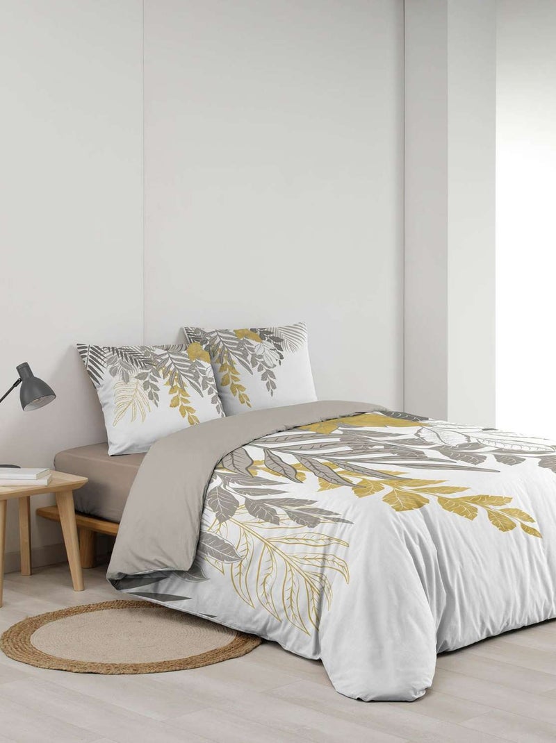 Parure de lit 2 places 100% coton REDD Multicolore - Kiabi