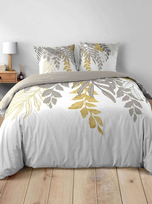 Parure de lit 2 places 100% coton REDD - Kiabi