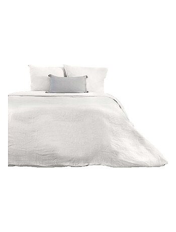 Parure de lit 2 places en double gaze de coton grande taille