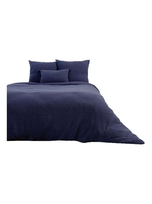 Parure de lit 2 places en double gaze de coton grande taille - Kiabi