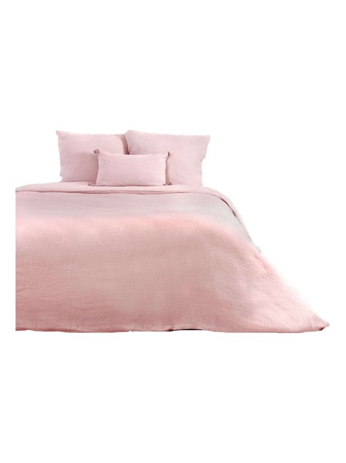 Parure de lit 2 places en double gaze de coton grande taille - Kiabi