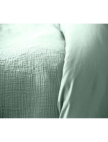 Parure de lit 2 places en double gaze de coton