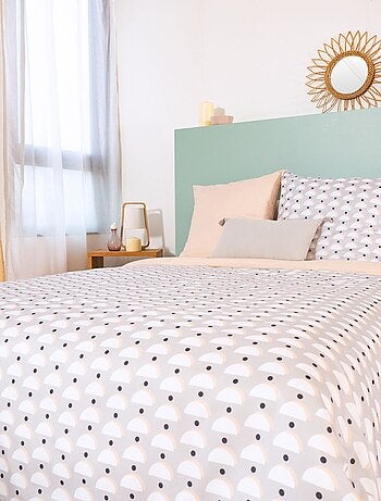Parure de lit 2 places en microfibre ALISO