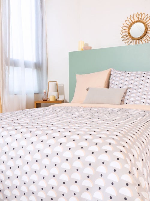 Parure de lit 2 places en microfibre ALISO - Kiabi