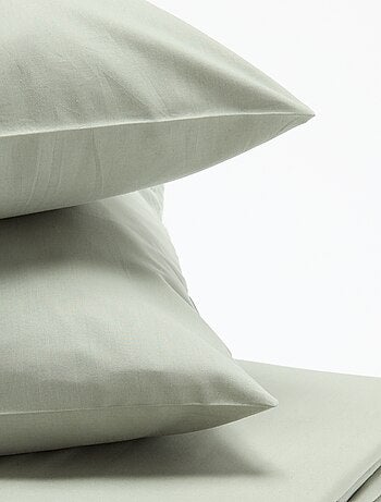 Parure de lit 240 x 220 cm en coton