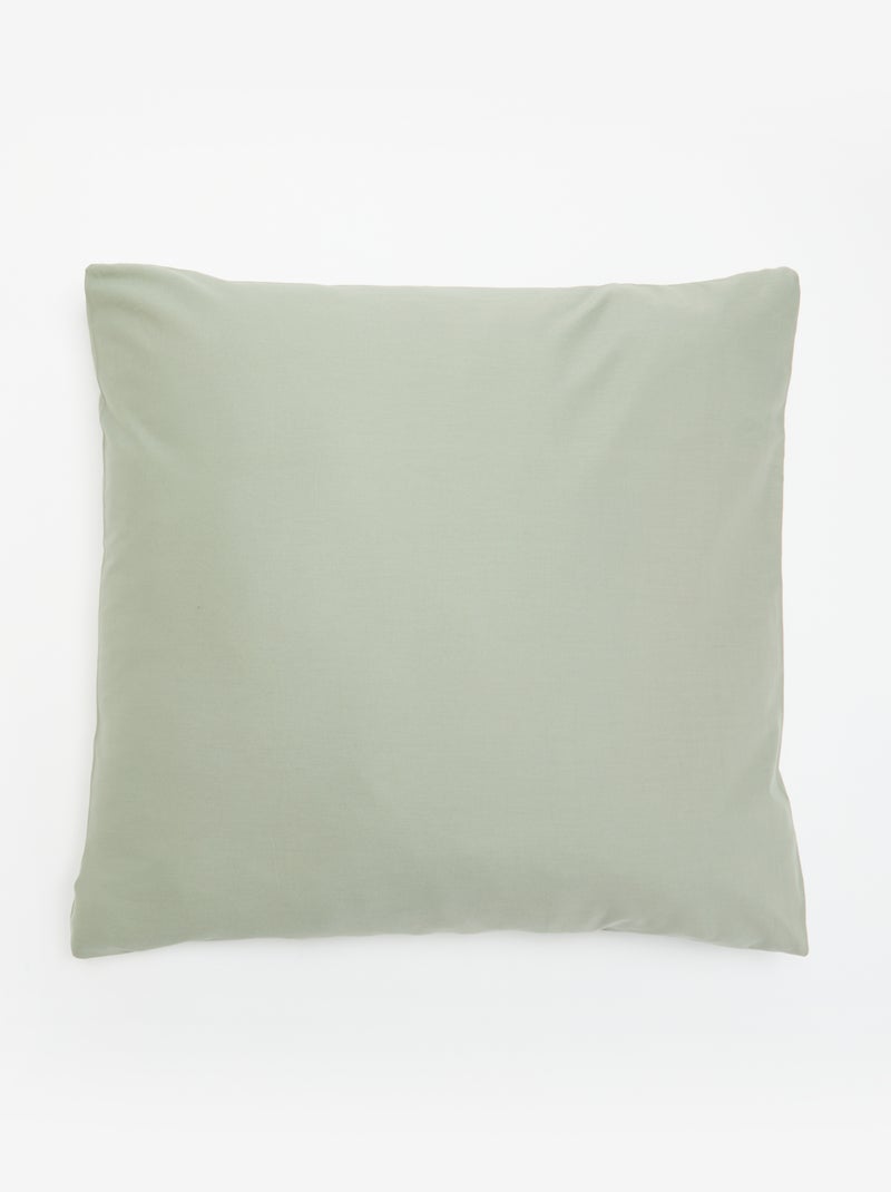 Parure de lit 240 x 220 cm en coton Vert - Kiabi