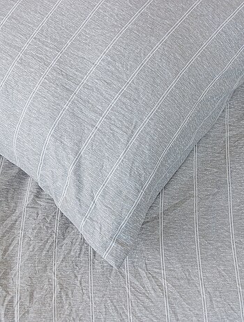 Parure de lit 3 pièces - 1 housse de couette + 2 taies d'oreiller
