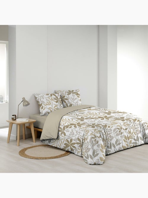 Parure de lit 3 pièces – 100% coton – 42 fils Voltine - Kiabi