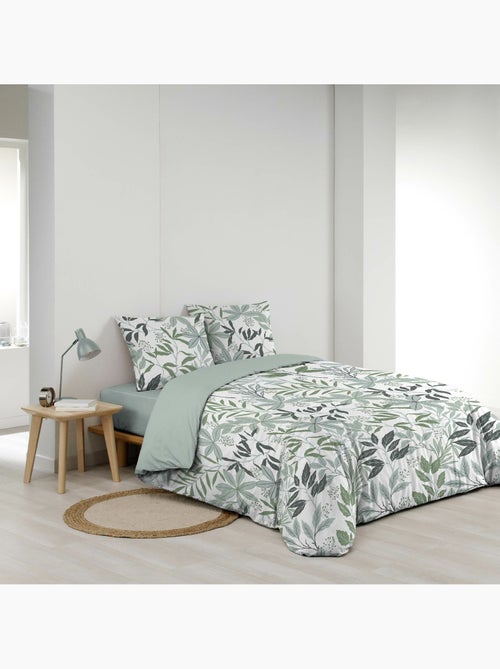 Parure de lit 3 pièces – 100% coton – 42 fils Voltine - Kiabi